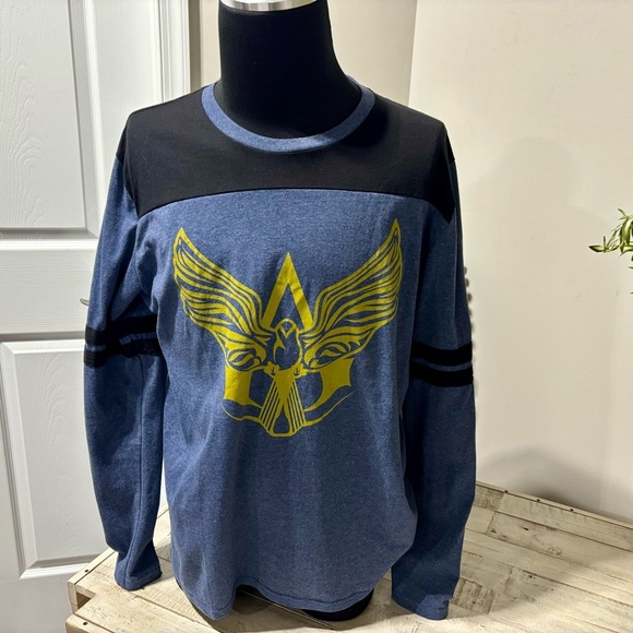 Assassins Creed Other - Assassins Creed IV Black Flag Long Sleeve Tee-Sz XL